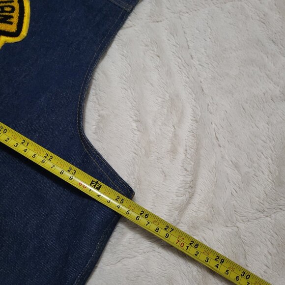 Christian Bikers Association Blue Denim Vest MC Abbotsford BC Canada Handmade - Picture 14 of 14